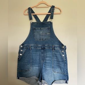 Overall Shorts